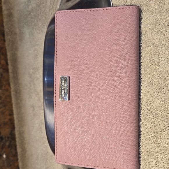 V-DAY SALE! Kate Spade Mauve Pink Wallet EUC - Picture 2 of 7